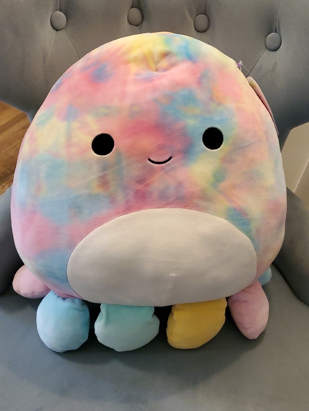 16" Opal Squishmallow Tie-Dye Octopus..